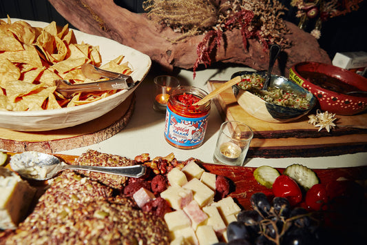 The Spicy Balkan Ajvar. Balkan Caviar spread.