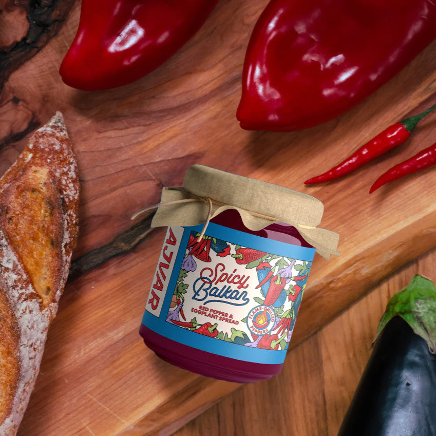 Ajvar Roasted Red Pepper & Eggplant Spread 250ml