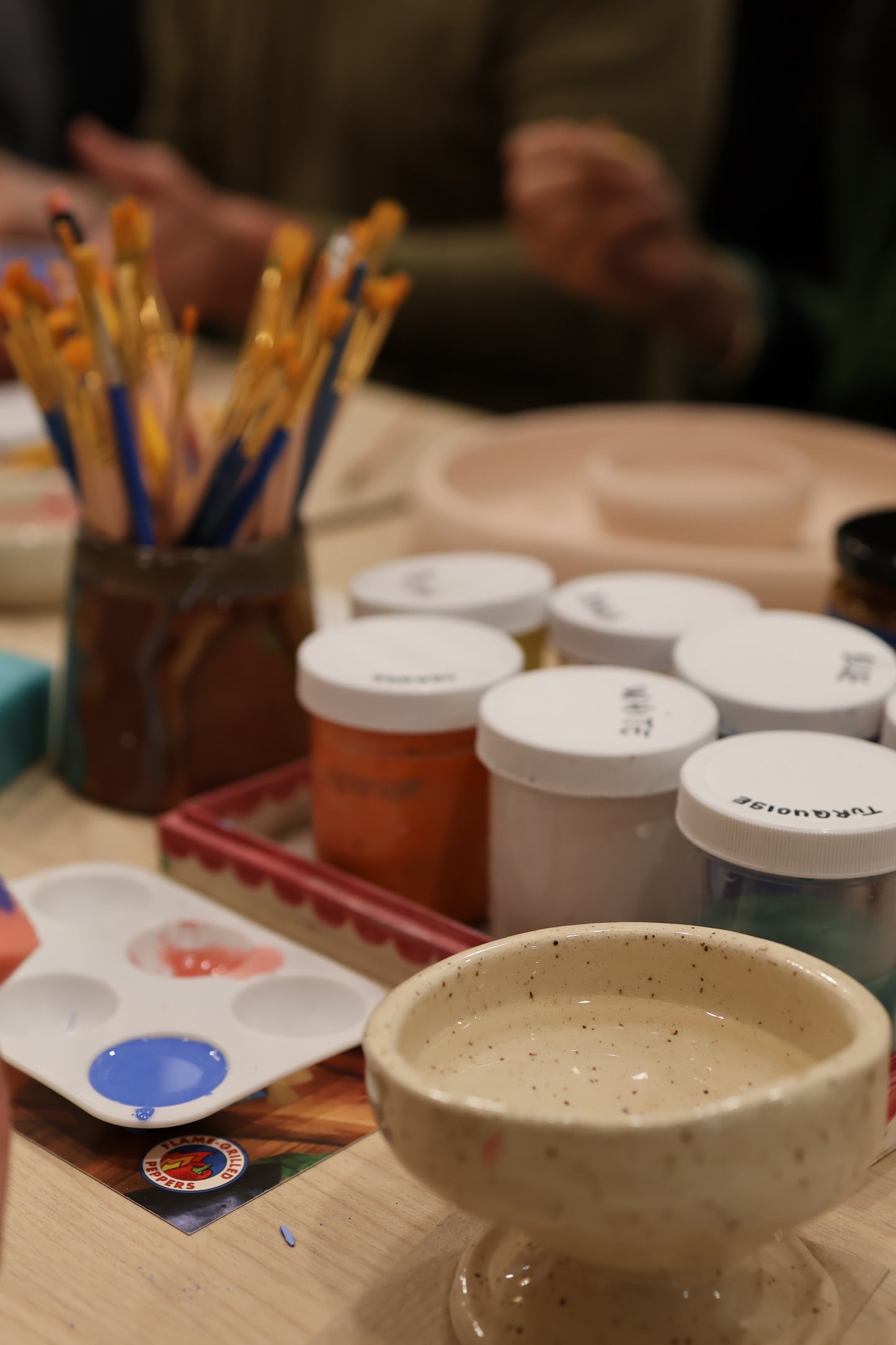 🌹 🔥 Spicy Balkan ✕ Clay Painting Workshop - International Women’s Day Workshop 🌹